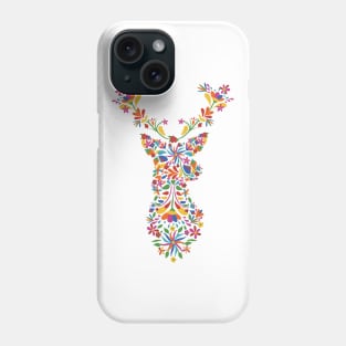 Flower Deer Phone Case