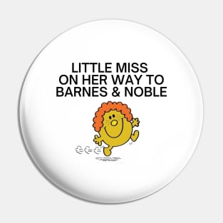 LITTLE MISS BOOK CLUB Pin