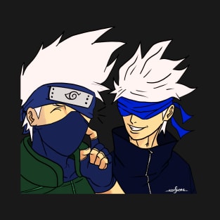 Kakashi and Gojo T-Shirt