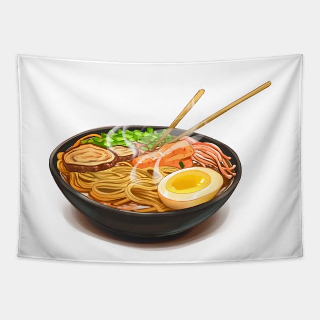 RAMEN Tapestry by felixantosart