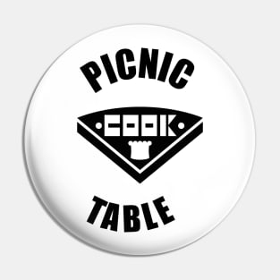 Picnic Table outside cook Pin