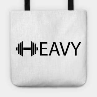 Heavy typographic logo design Tote