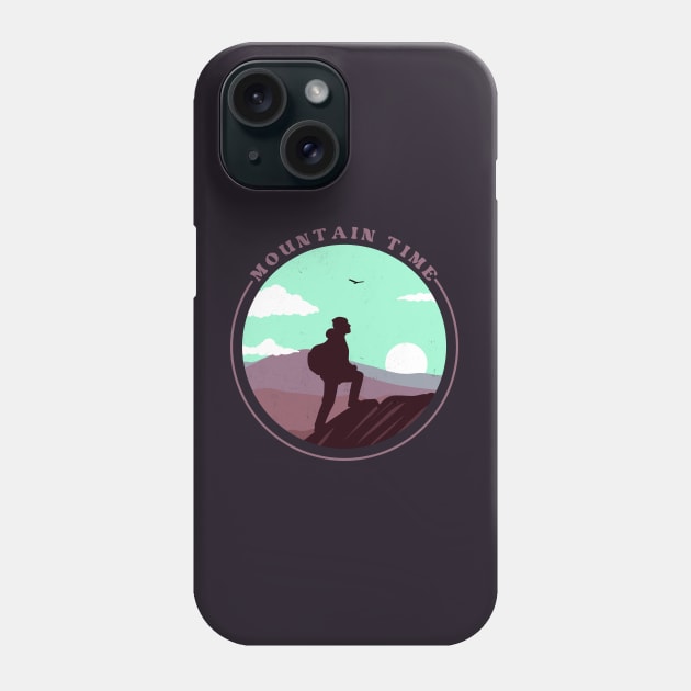 Mountain Time Phone Case by Bruno Pires