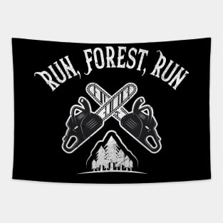 Run, Forest, Run Tapestry