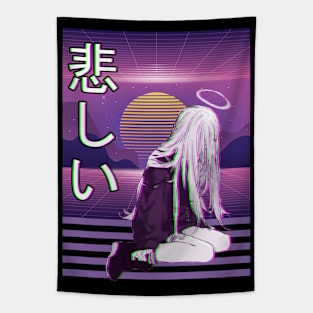 Aesthetic Japanese Girl 25 Tapestry