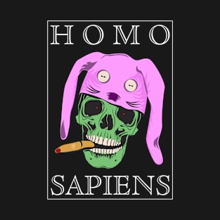 Homo Sapiens Skull. T-Shirt