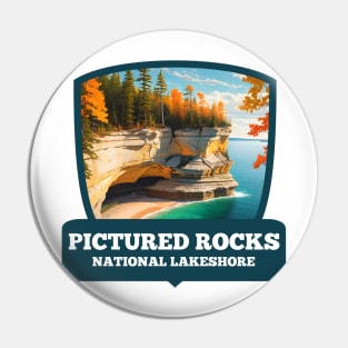 Pictured Rocks National Lakeshore Pin