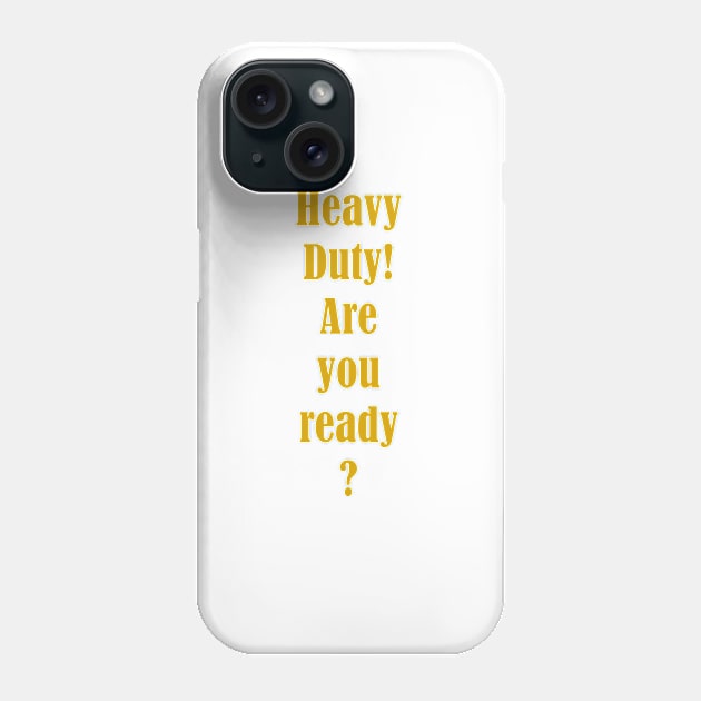 Duty Phone Case by The Knights T-shirts