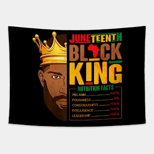 Juneteenth Black King Nutritional Tapestry