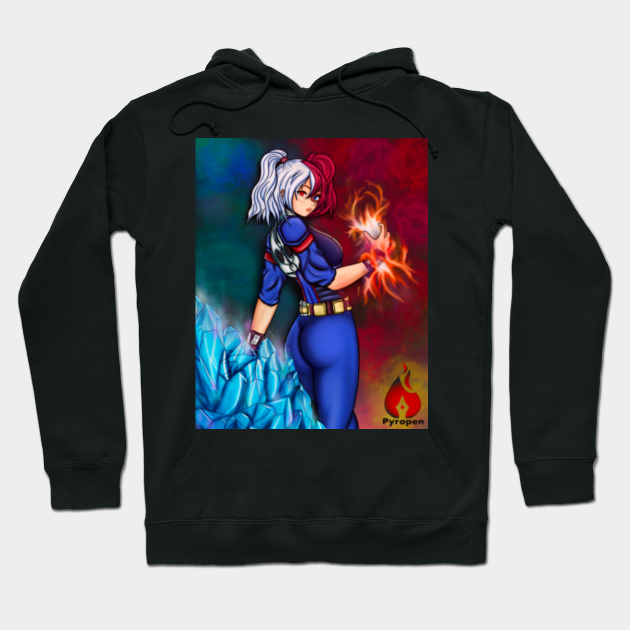Female Shoto Todoroki Shoto Todoroki Hoodie Teepublic