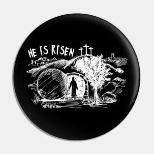 HE IS RISEN Pin