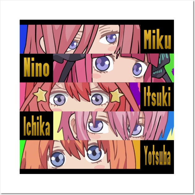 Nakano Quintuplets 5 Toubun no Hanayome | Photographic Print