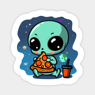 I Want to Belive...in Pizza, Alien Magnet