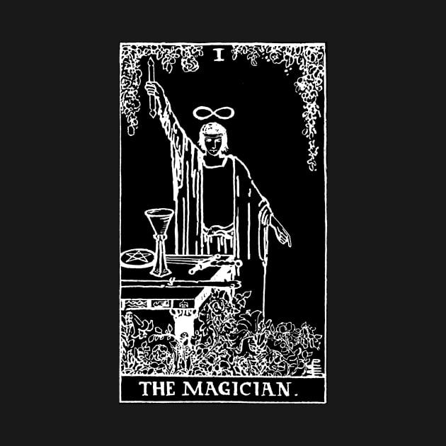 The Magician Inverted Tarot Card by vintage-glow