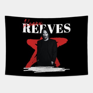 Keanu reeves 80s retro style Tapestry