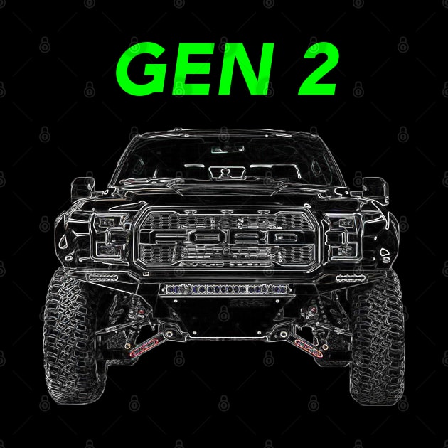 F-150 Pick Up Gen 2 Front & Rear tee by JFK KARZ