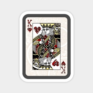 King of hearts Magnet