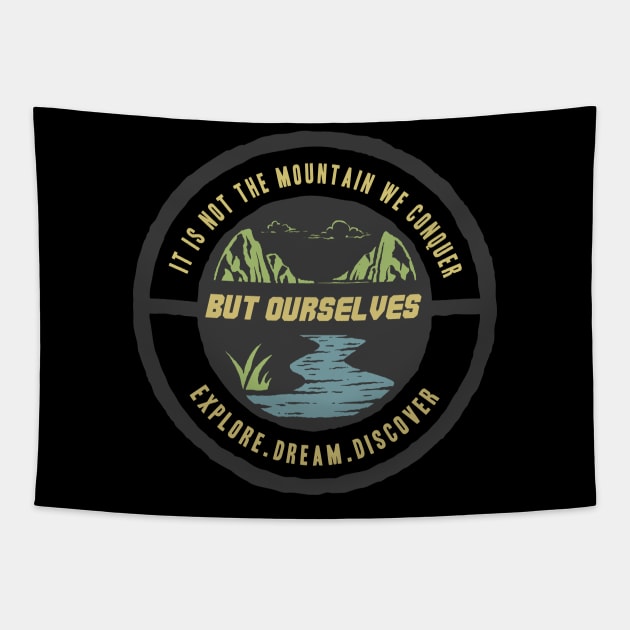 But Ourselves Tapestry by Dojaja