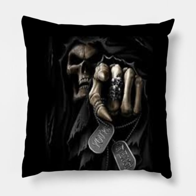The Reaper Pillow by RaginxReaper