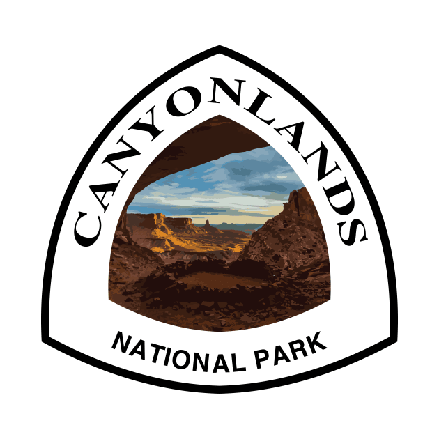 Canyonlands National Park shield by nylebuss
