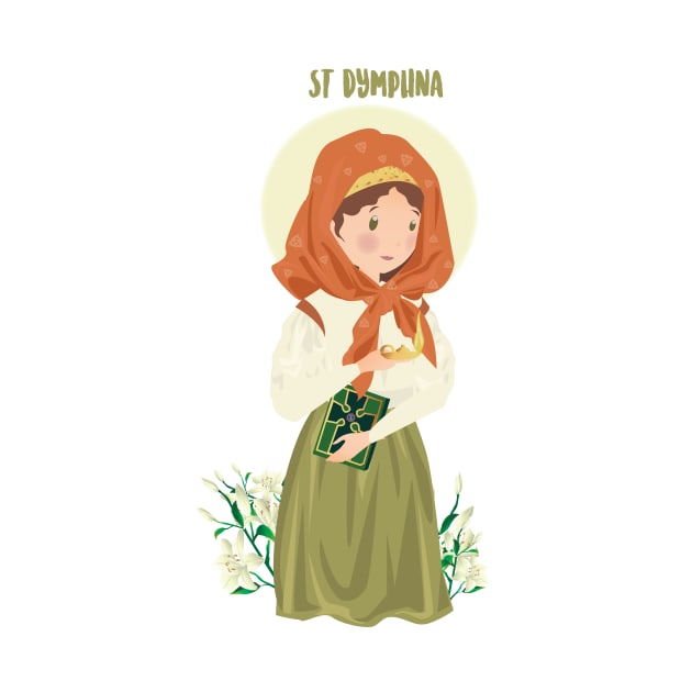 Saint Dymphna by AlMAO2O