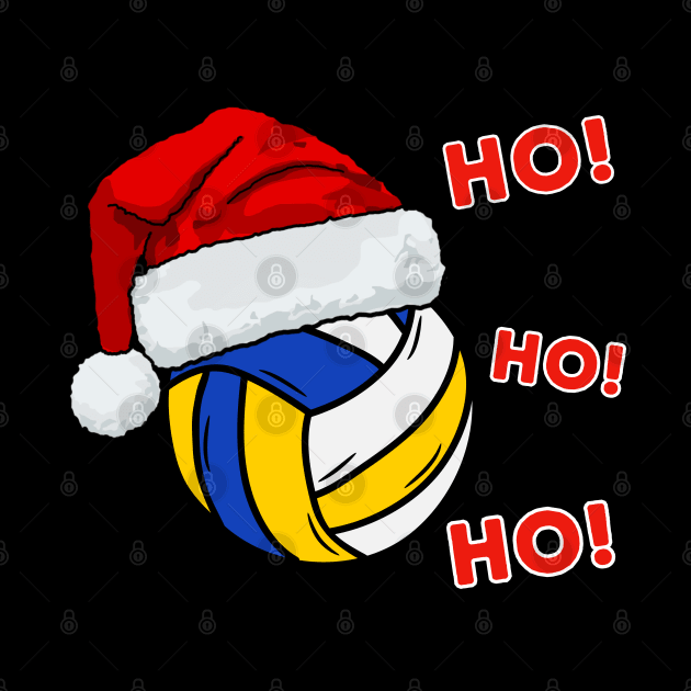 Christmas Volleyball by footballomatic