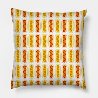 HOT Dog Lover Pattern Pillow