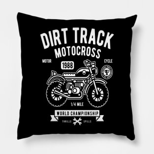 Dirt Track Pillow