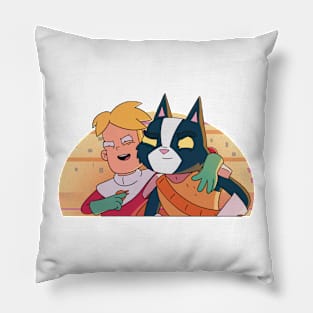 Gary and Avocato Pillow