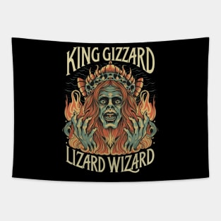 Lizard Wizard's Sonic Dreams Tapestry