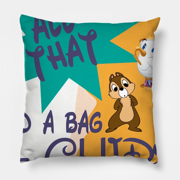 All that and a bag of Chips Pillow by Chip and Company