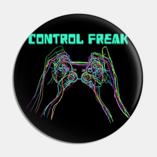 Control Freak Pin