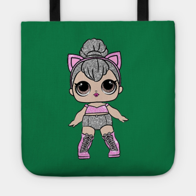 sparkle doll tote