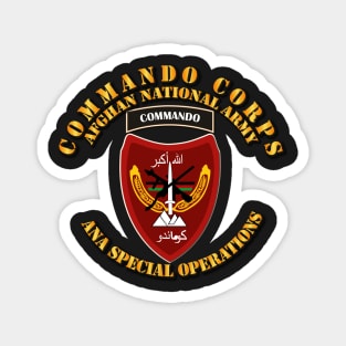 SOF - Afghan National Army Commando Corps Magnet