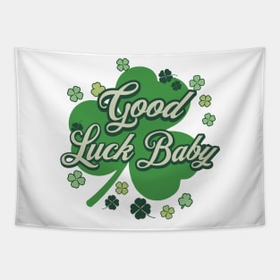 St Patrick's Day - Four Leaf Clover Tapestry