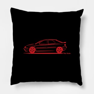 Citroën Xantia Activia X1 Red Pillow