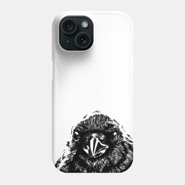 Interaction with crow Phone Case by gui