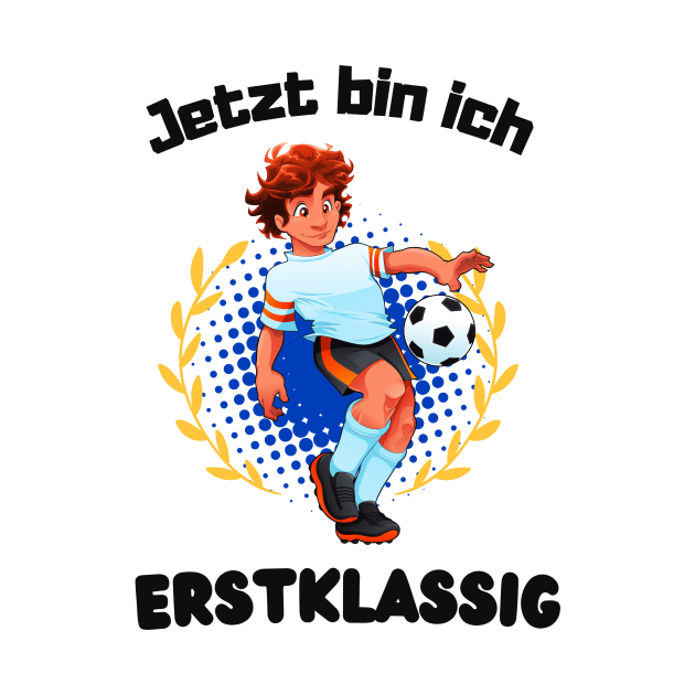 Kinder Fußball Fußballspieler Jungen Erstklassig by Foxxy Merch