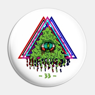 All Seeing Eye Pin