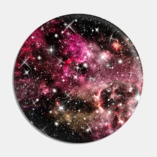Colorful Universe Nebula Galaxy And Stars Pin