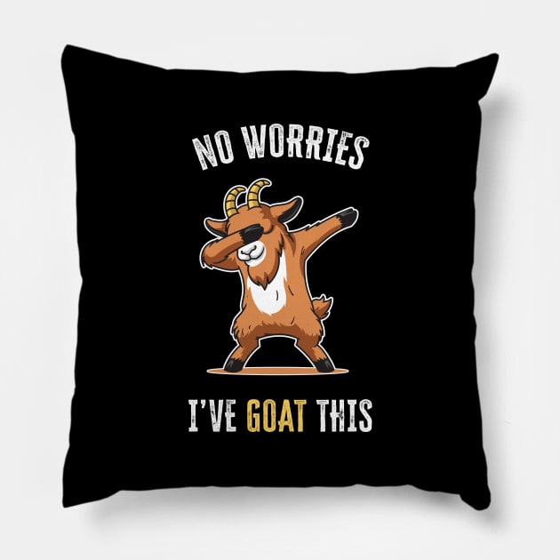 No worries, I've Goat This Pillow by zoljo