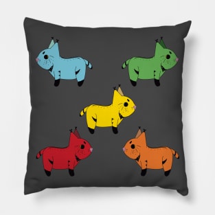 Rainbow lynx Pillow