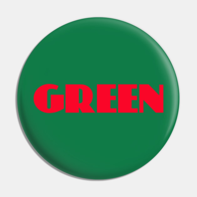 Green and red Design! Pin by VellArt