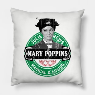 Retro Vintage Aesthetic HQ - Mary poppins 1964 Pillow