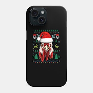 Chicken Ugly Santa Phone Case