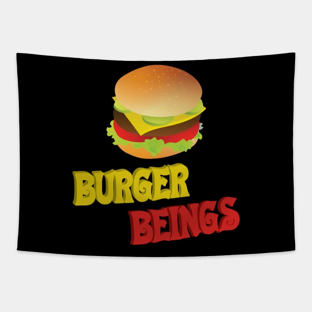 Burger beings...Burger life..burger boys.. Tapestry by KAYS34