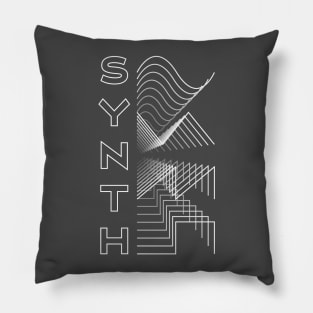 Synth Waveform Audio Analog Design Modular Gift Pillow