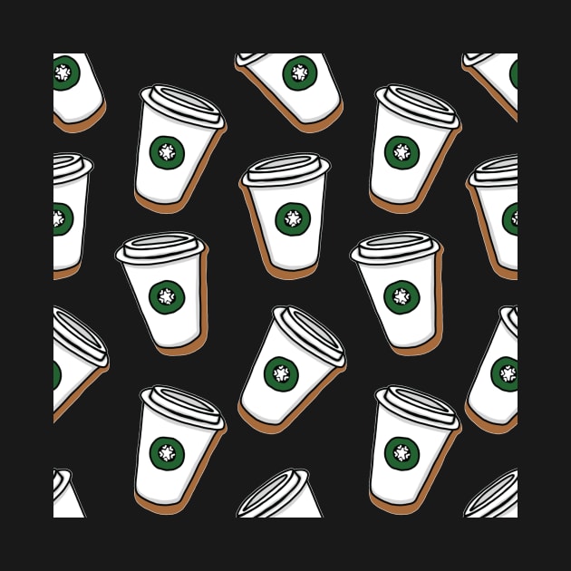 Caffeine Fix Coffee Cups by Lavenderbuttons