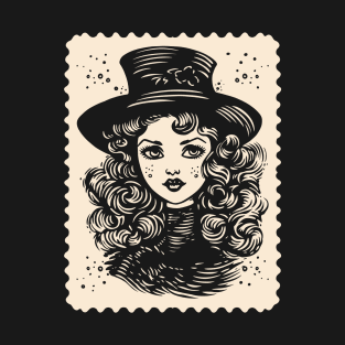 Cute Vintage Witch T-Shirt