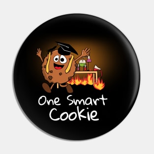 One Smart Cookie Funny Graduation T-Shirt Pin